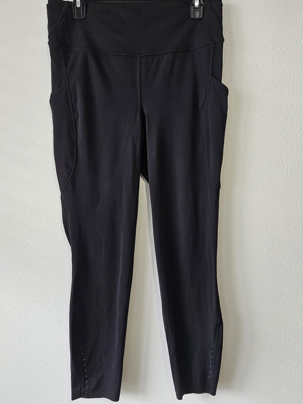 lululemon athletica Fast Free Black High-Rise Pocket Leggings Size 12